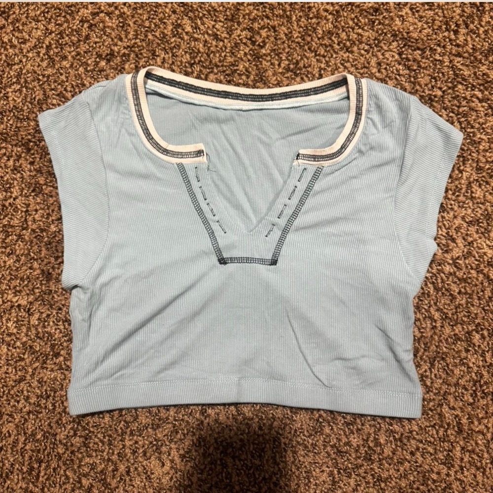 Stylish Blue Women's Top